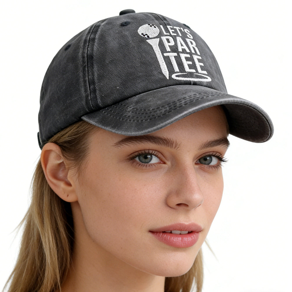 Lets Par Tee Hat