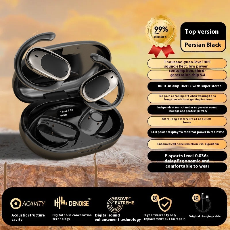Ear Hook Bone Conduction Wireless Bluetooth Headset