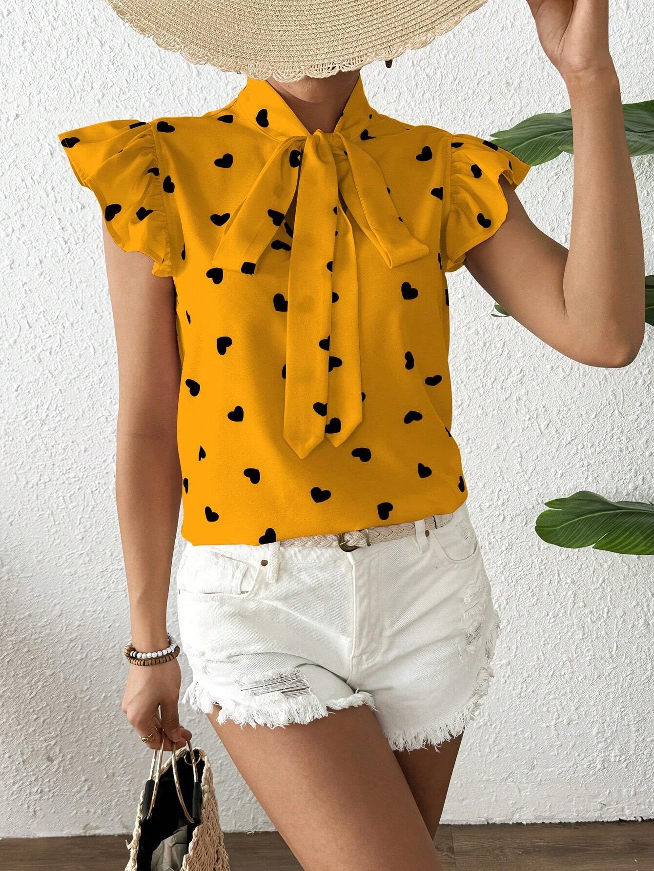 Women's Fashionable Short-Sleeve Top