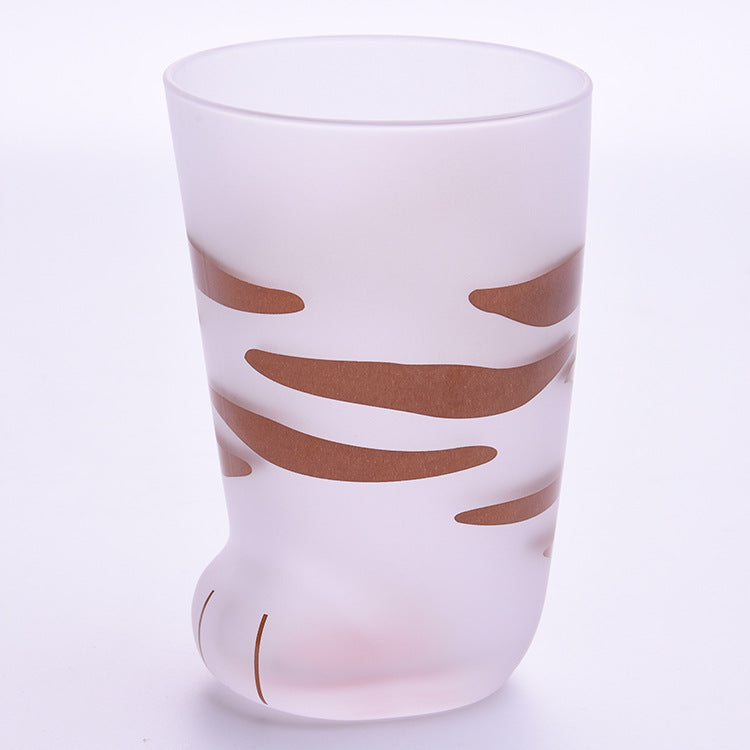 Creative Cute Cat Paws Glass