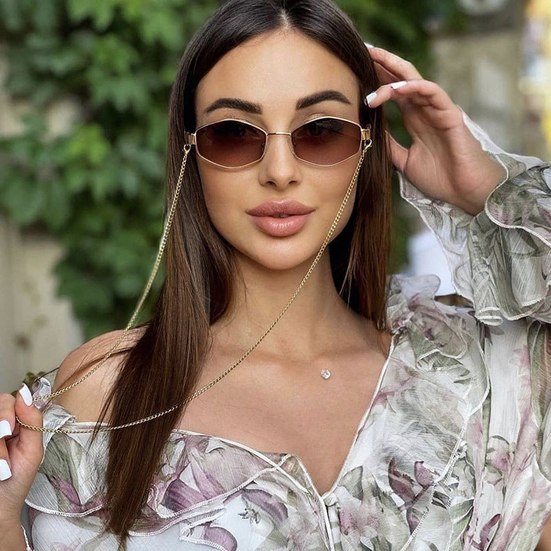 Women's Chain Style Sunglasses