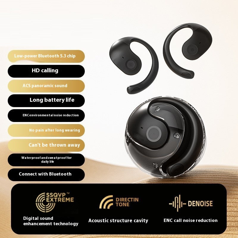 Ear Hook Bone Conduction Wireless Bluetooth Headset