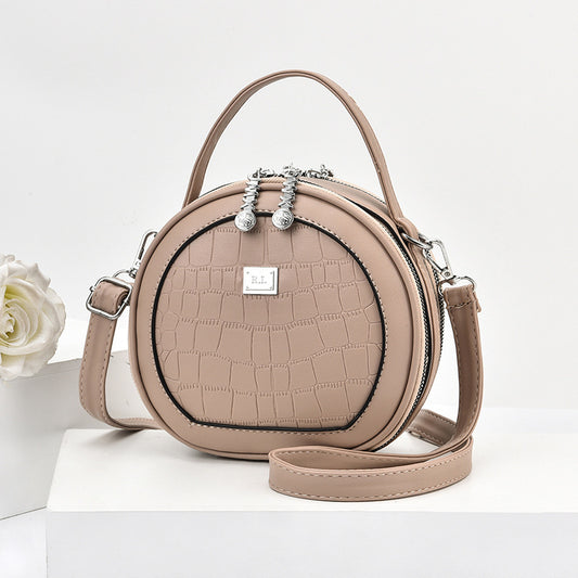 Women's Korean Style Small Round Bag