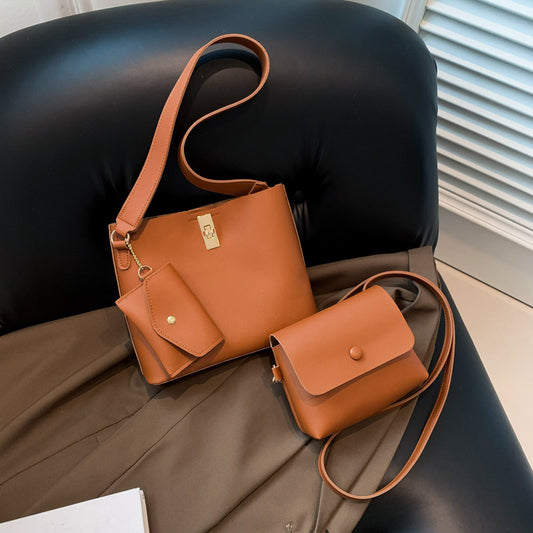 Western Three-piece Style Shoulder Bag