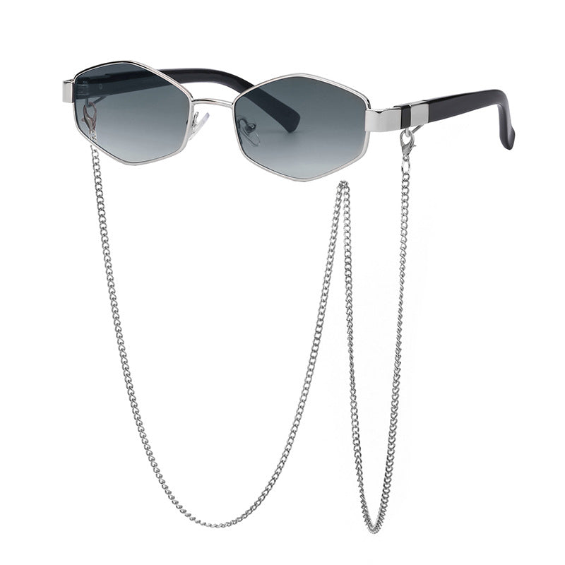 Women's Chain Style Sunglasses