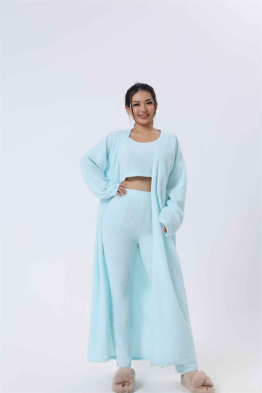 Cozy Pajama Set/3 Piece Lounge Set