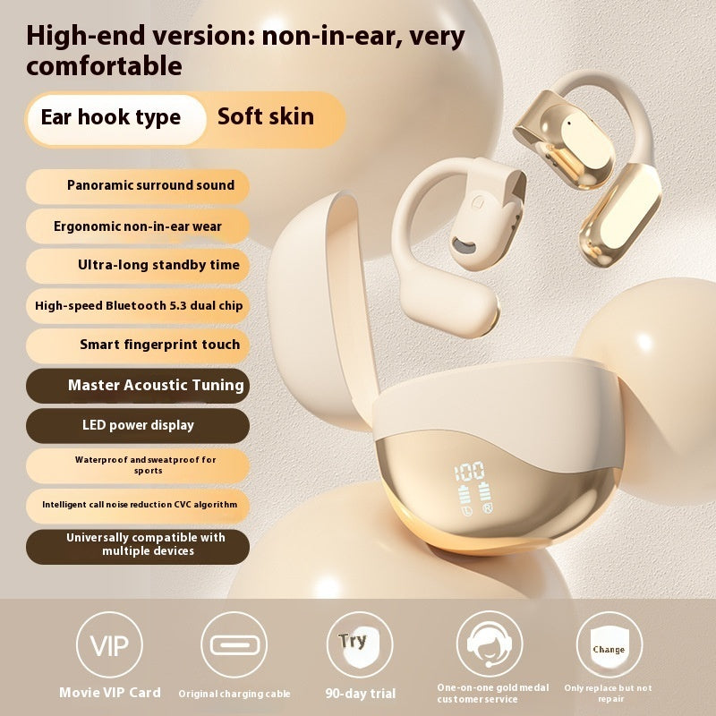 Ear Hook Bone Conduction Wireless Bluetooth Headset