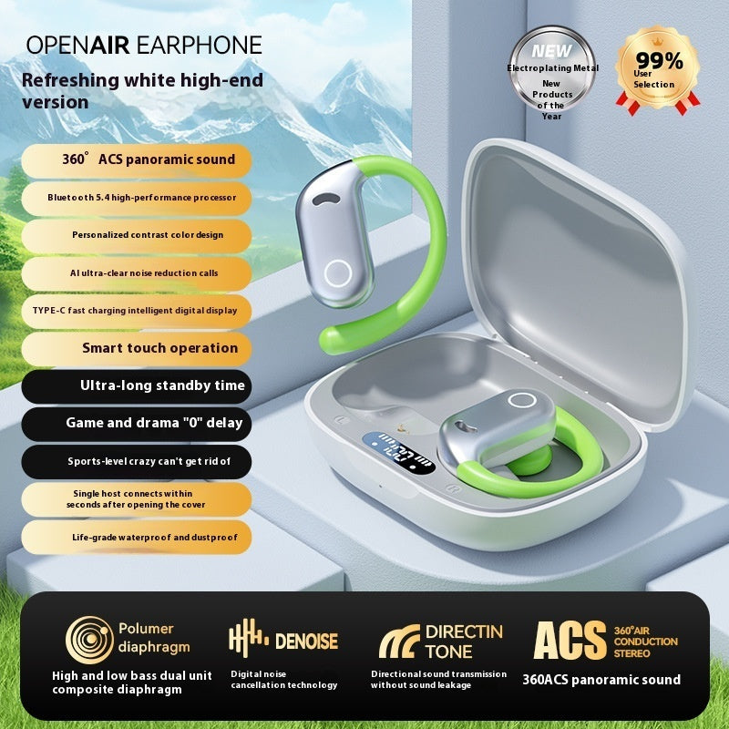 Ear Hook Bone Conduction Wireless Bluetooth Headset