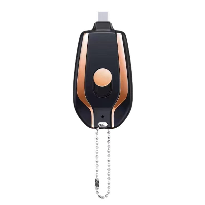 1500mAh Mini Power Keychain Charger With Type-C