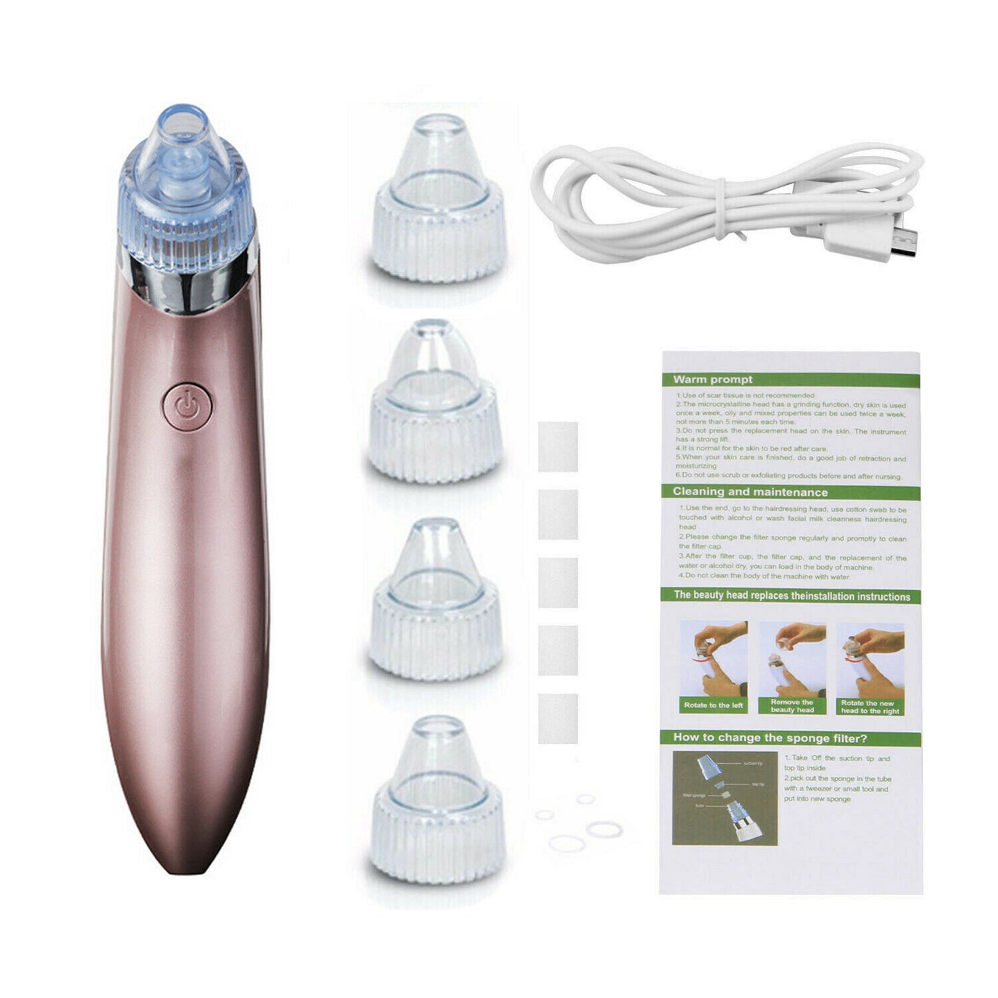 Electric Blackhead Vacuum Pore Cleaner/Remover