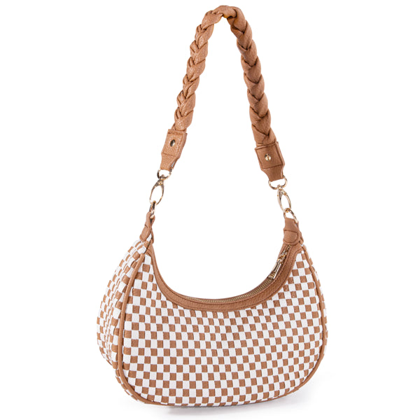 Women's Woven Hobo Handbag