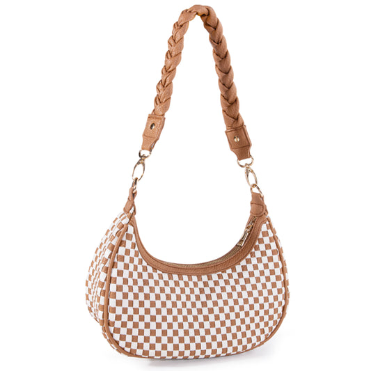 Women's Woven Hobo Handbag