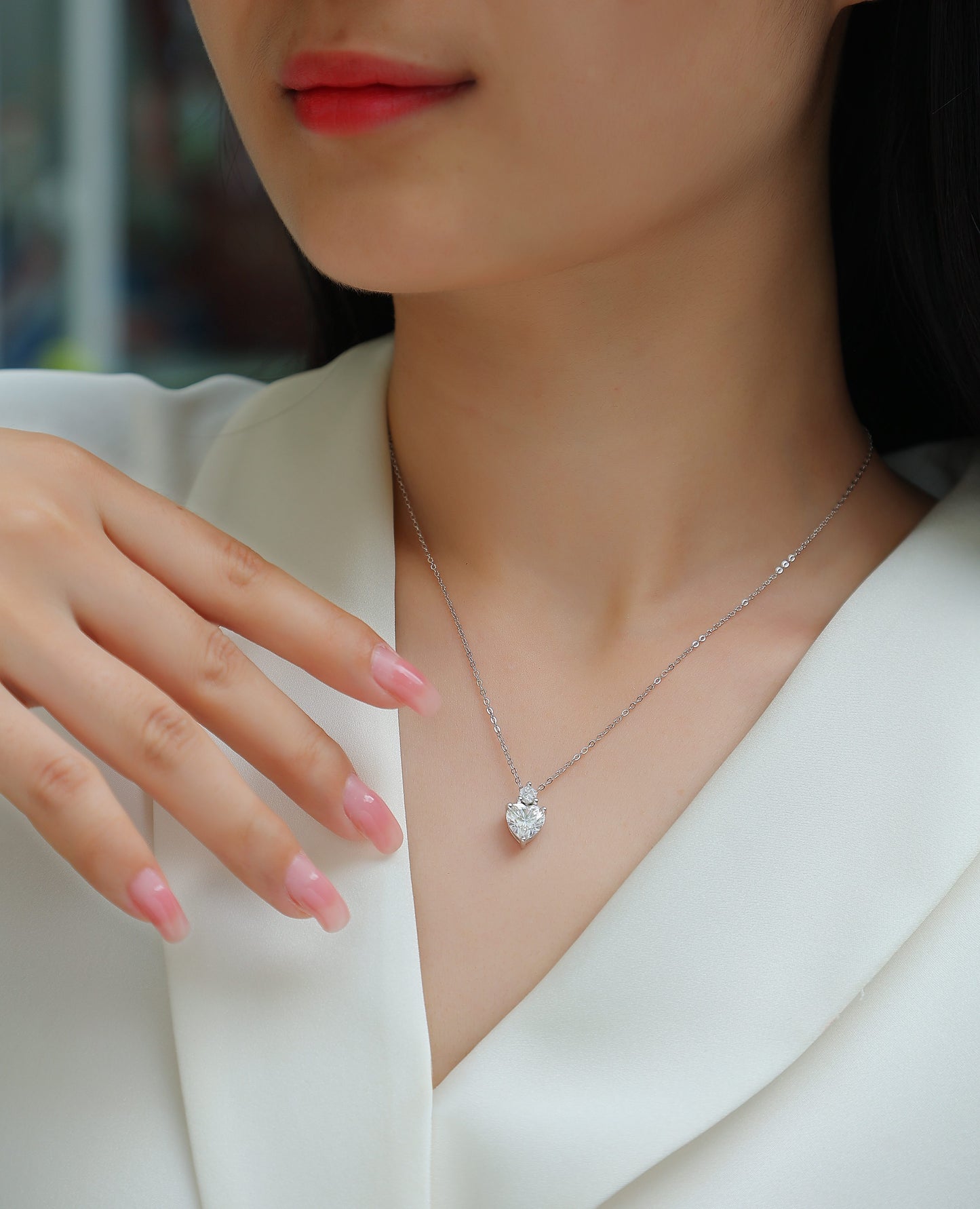 Ripple Fantasy - A Fashionable & Luxurious Diamond Jewelry Pendant Set