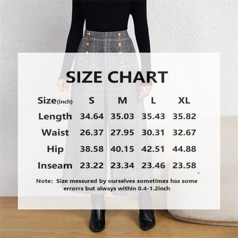 Women's Wide-Leg Ninth Pants