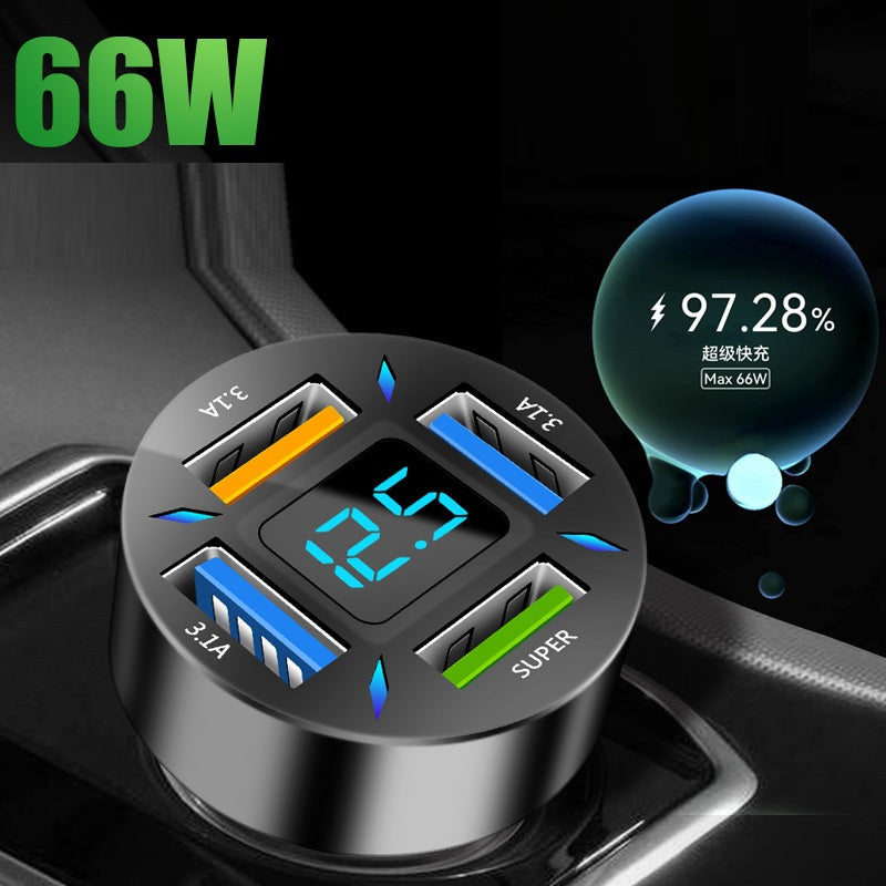 4USB Port Car Charger