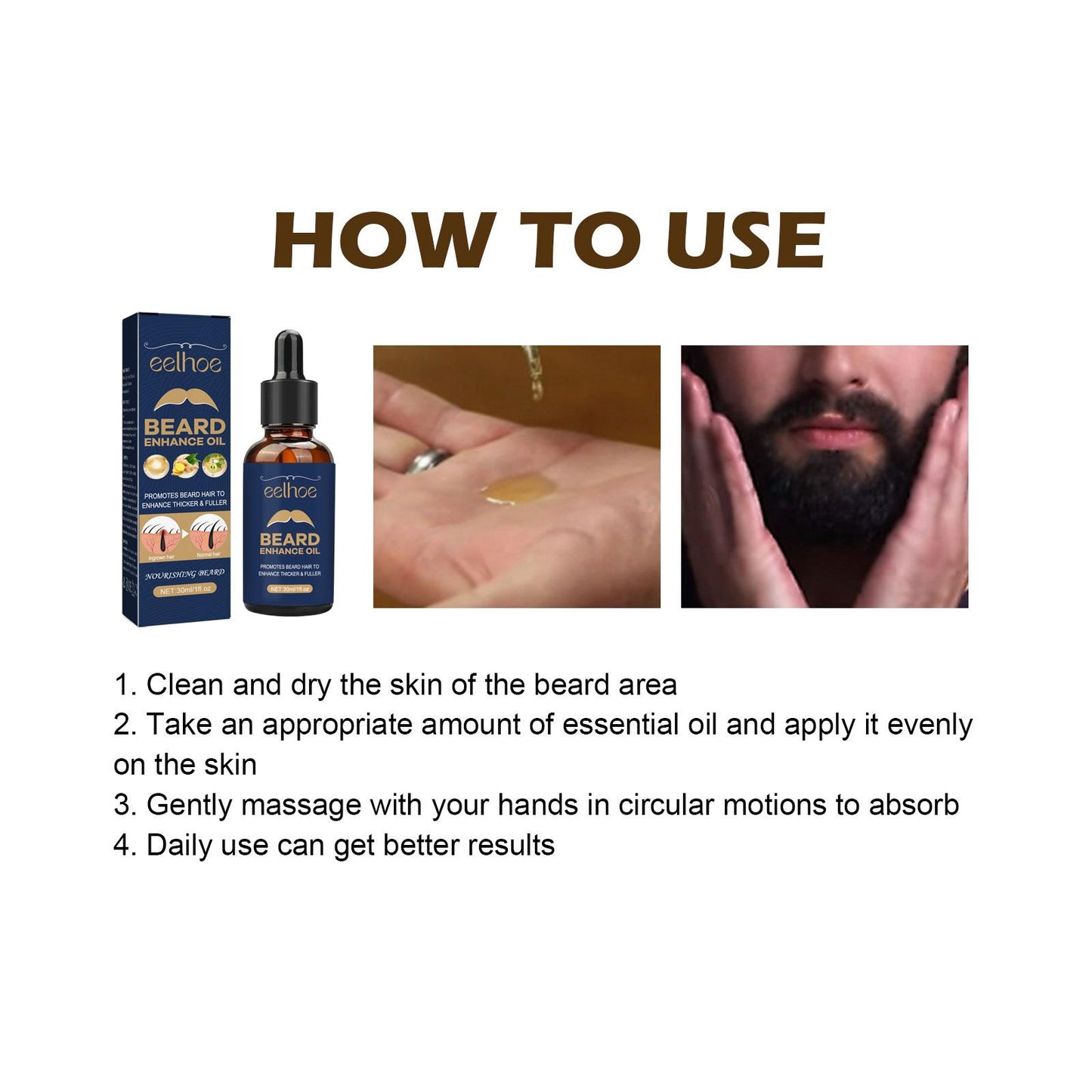 EELHOE - Beard Care Oil