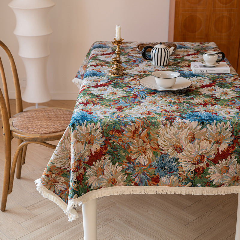 Nordic Small Floral Tablecloth