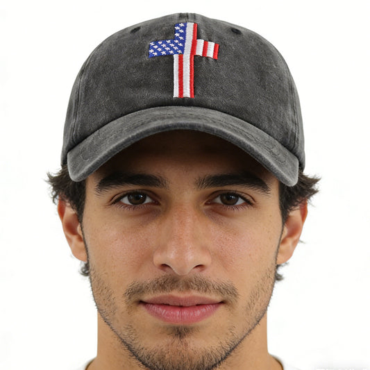 Christian American Flag Hat