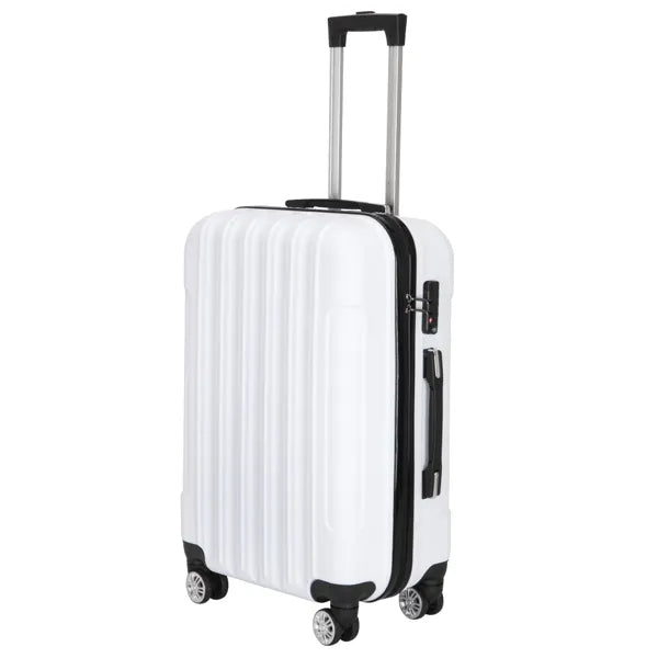 3-in-1 White Luggage