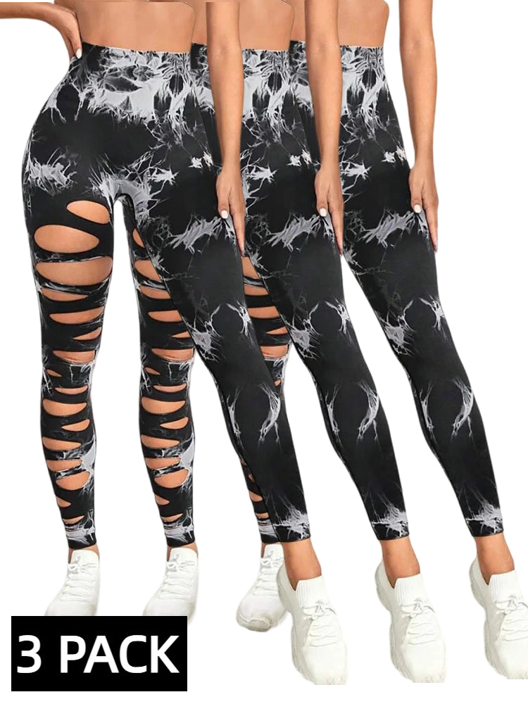 3 PACK Butt Lifting Yoga Gym Athletic Pants