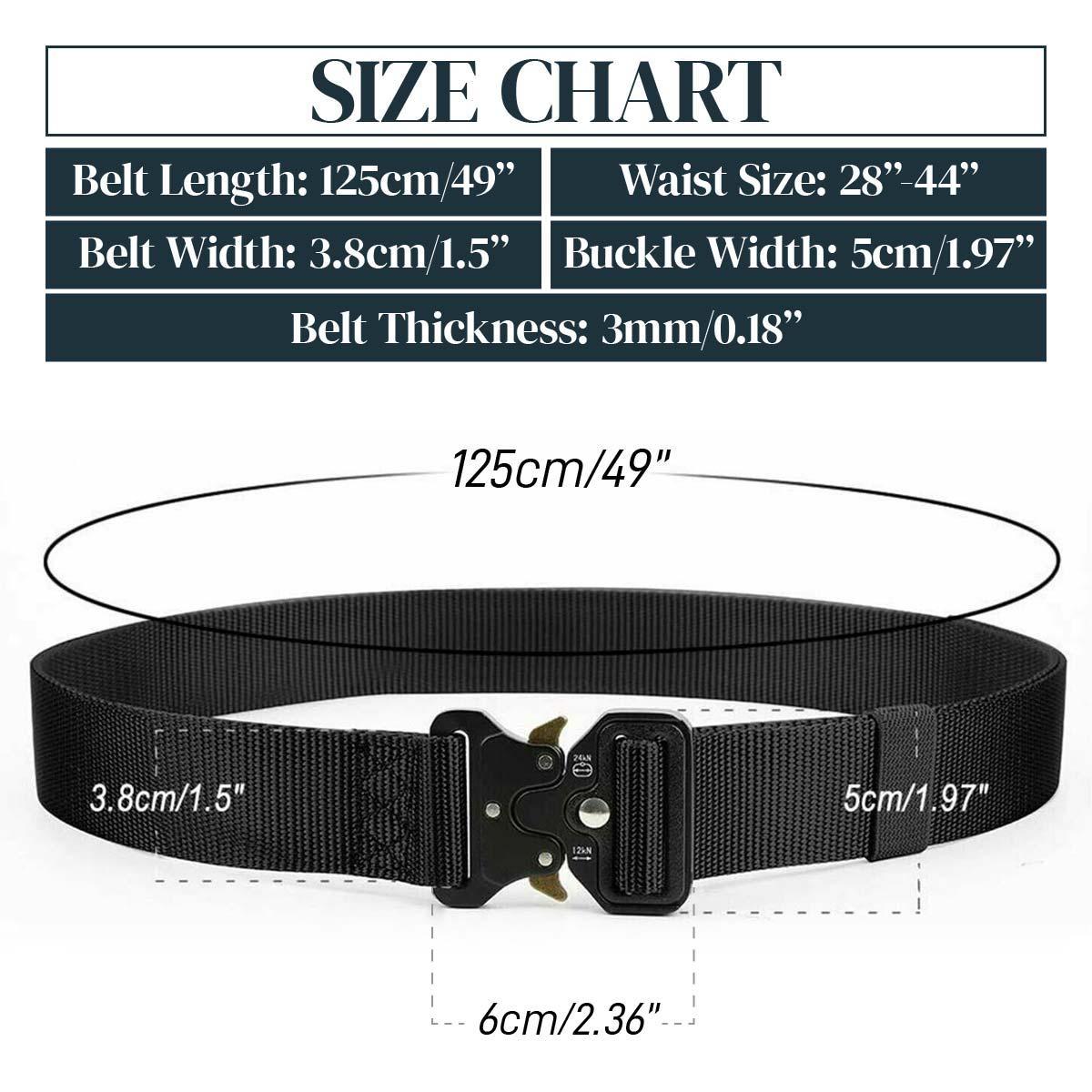 Men's Stylish Adjustable Belt With Metal Buckle