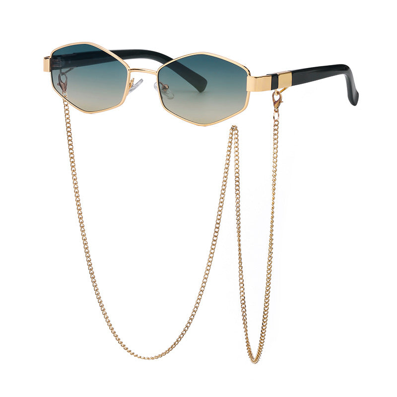 Women's Chain Style Sunglasses