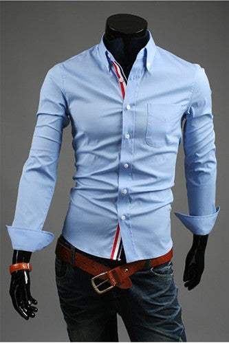 Men's Long-sleeved Shirt