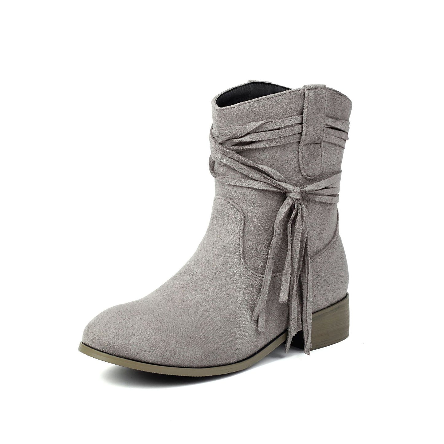 Tassel Casual Ankle Boots