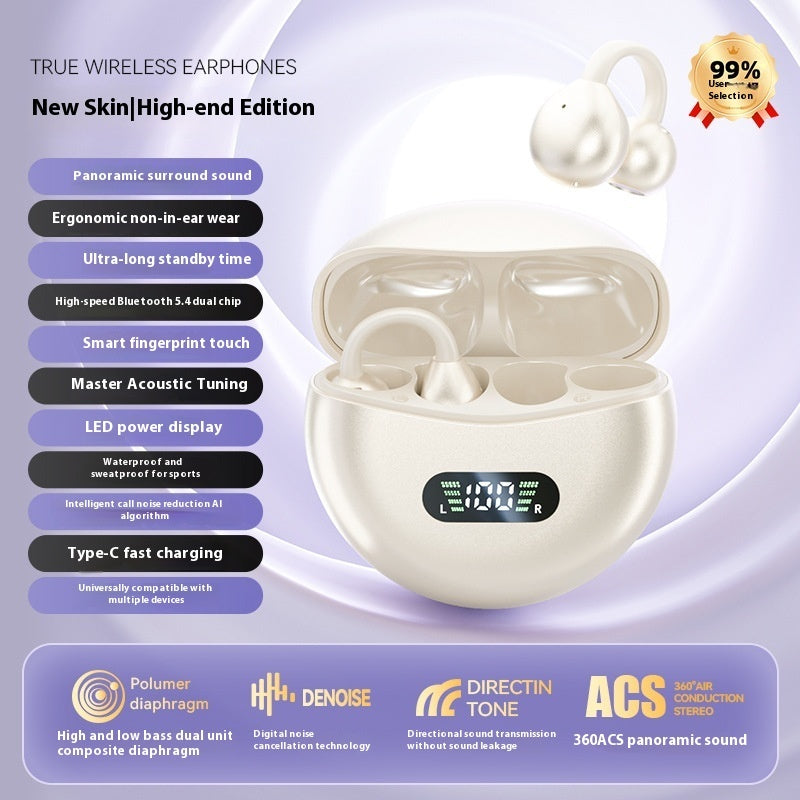 Ear Hook Bone Conduction Wireless Bluetooth Headset