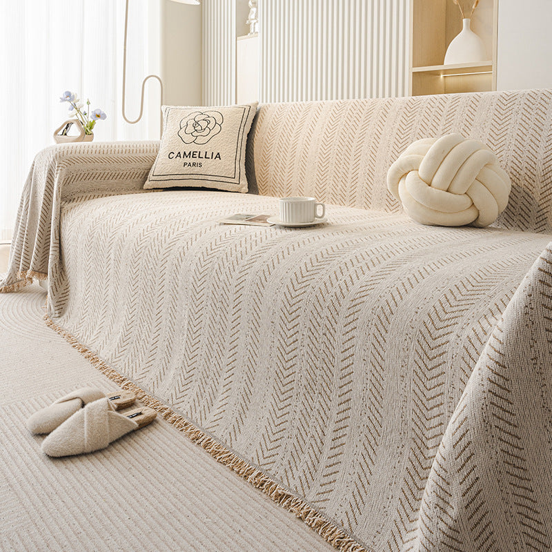 French Chaise Longue Sofa Cover