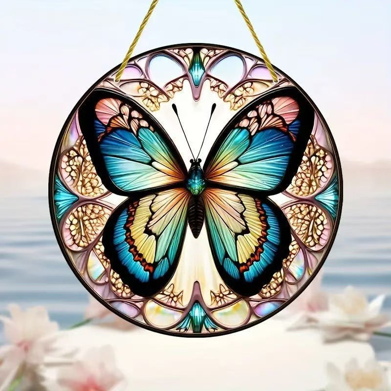 Creative Butterfly Decoration Acrylic Hanging Painting