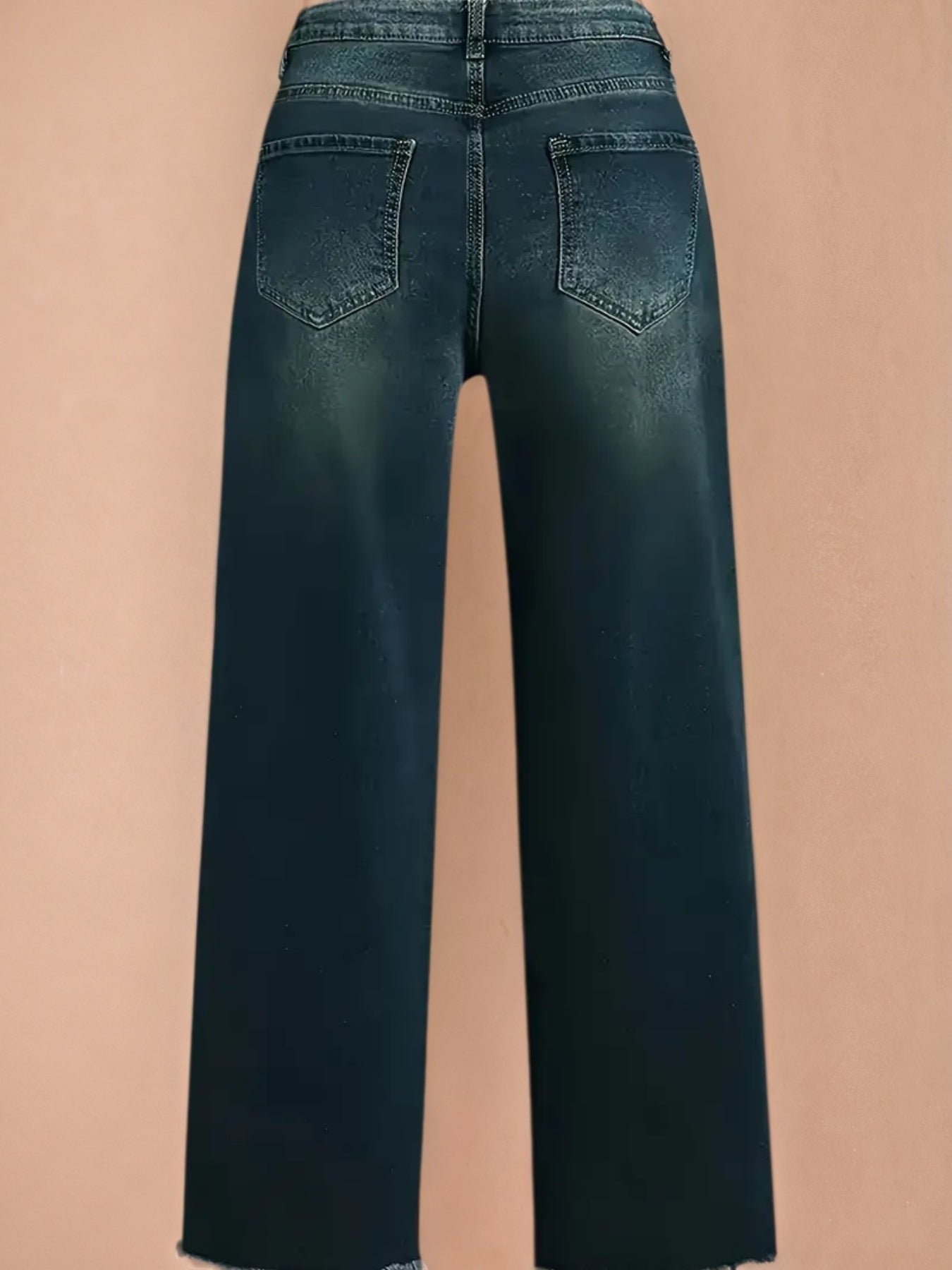 Denim Wide Leg Jeans