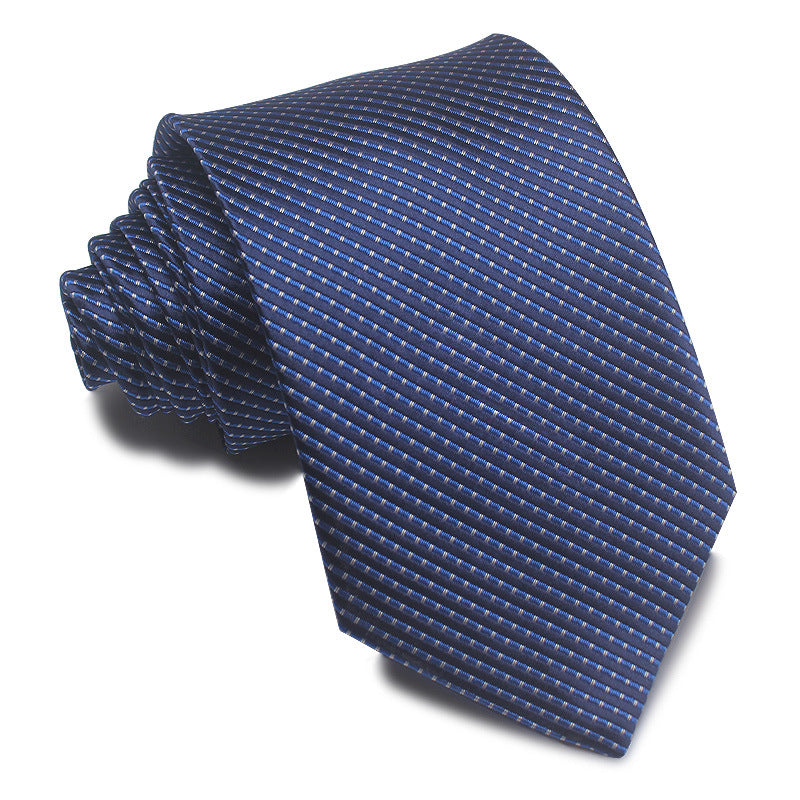 Men's Polyester Jacquard Striped Tie