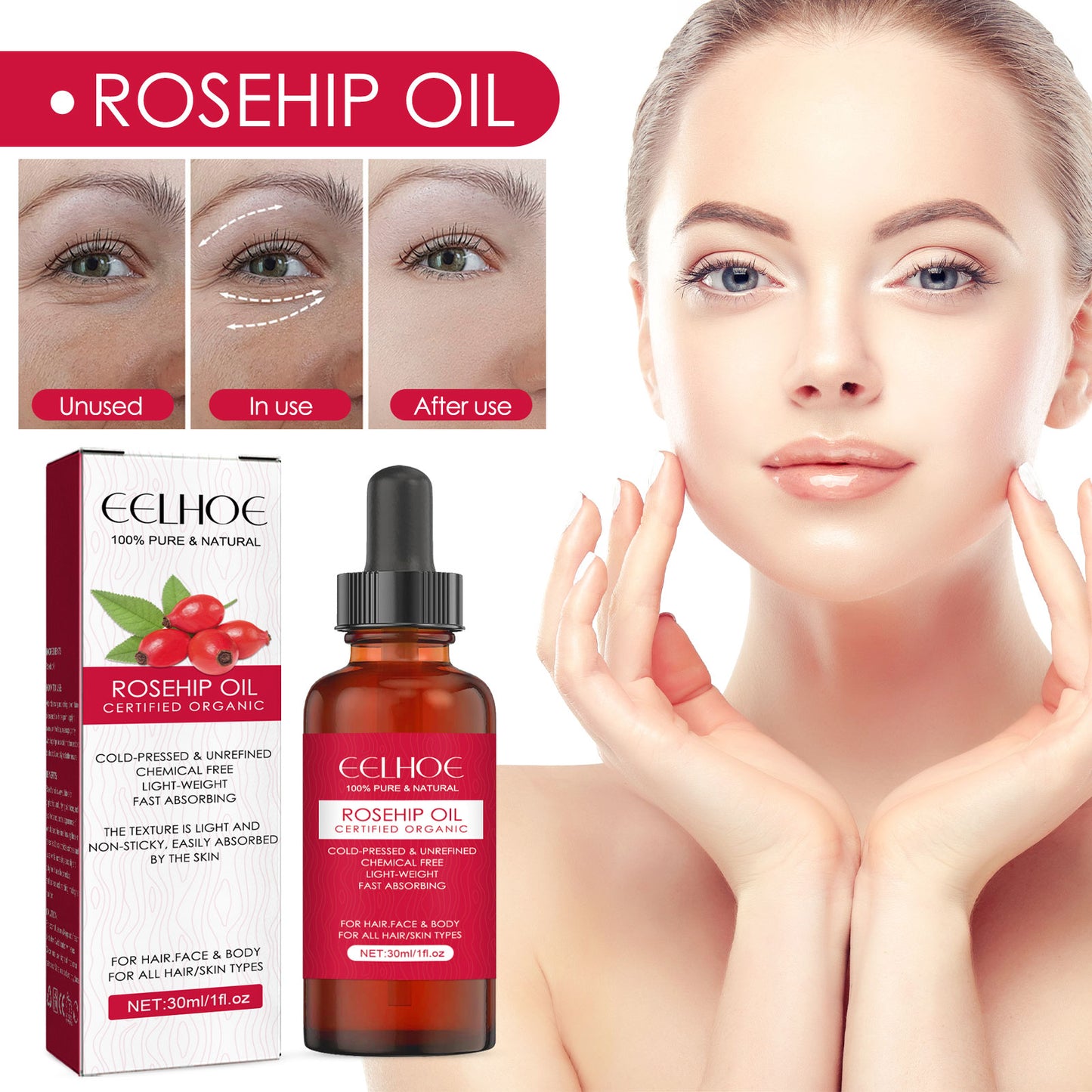 EELHOE - Rosehip Facial Oil