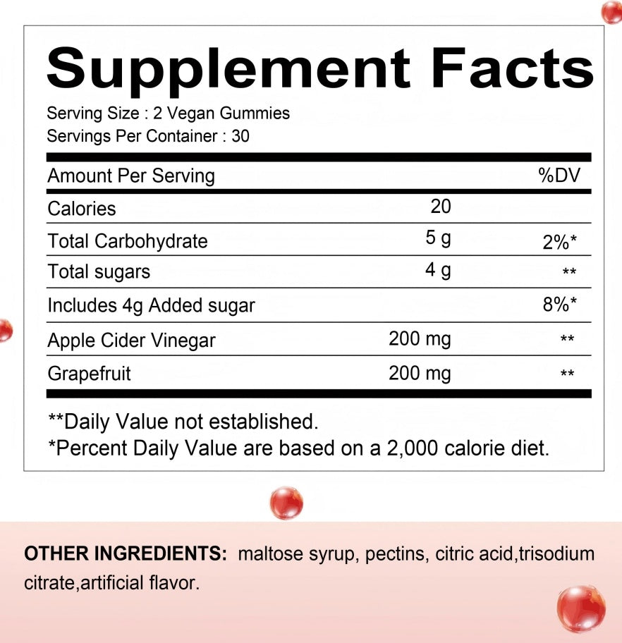 Cider Vinegar Gummies