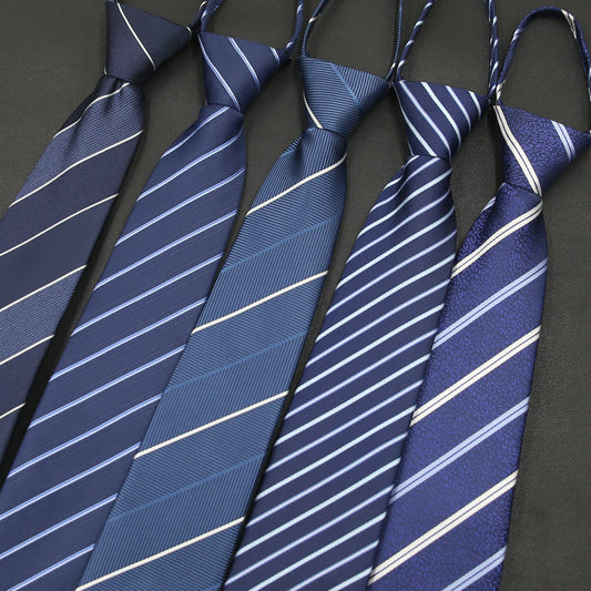 Men's Formal Business Zipper Tie