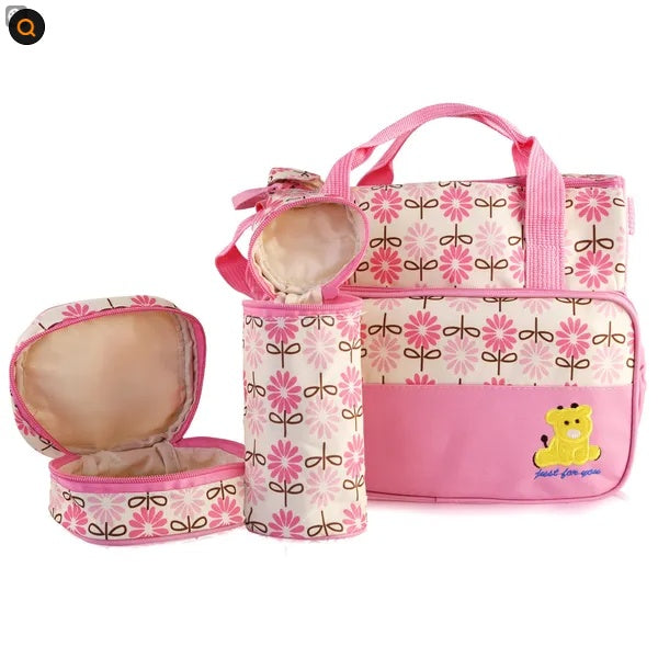 5PCS Baby Nappy Diaper Bags Set