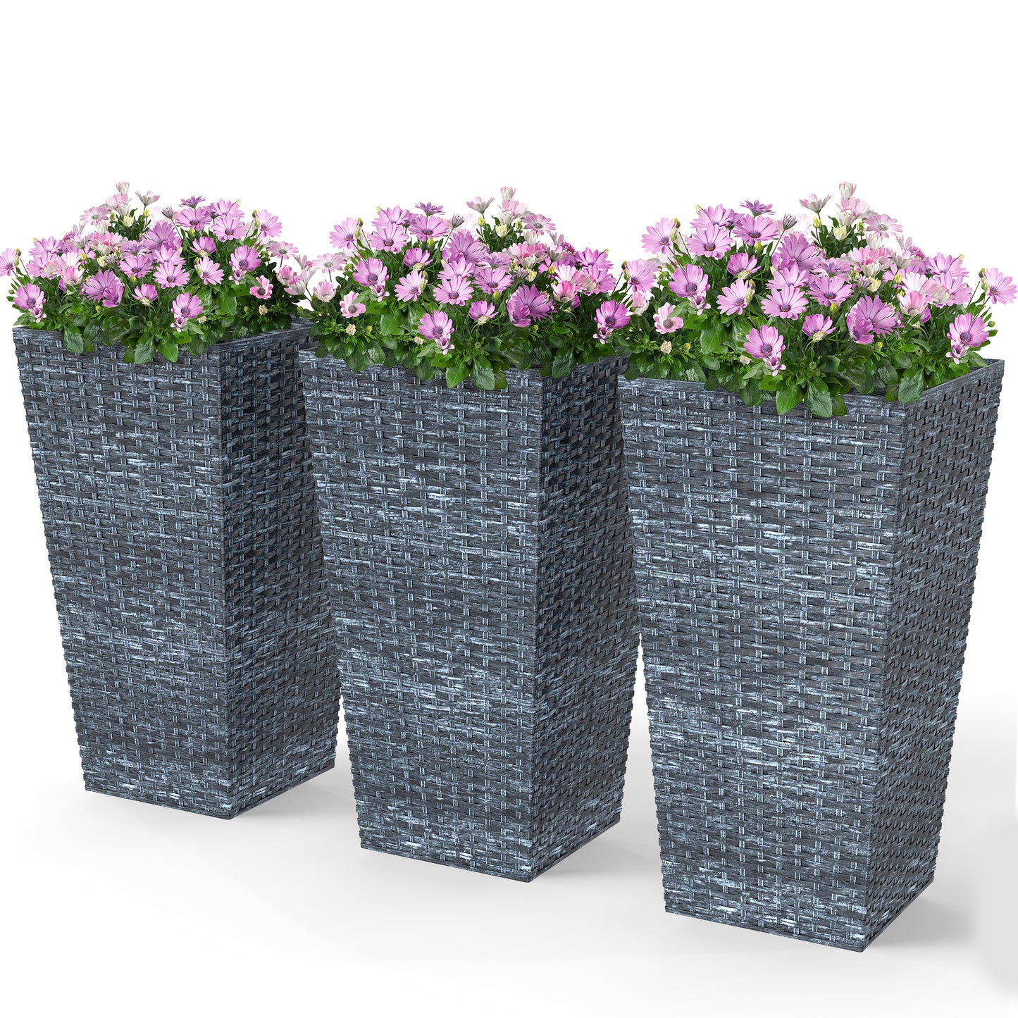 Tall Planters for Outdoor