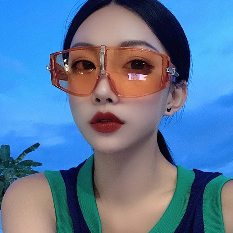 Women's Orange Sunglasses