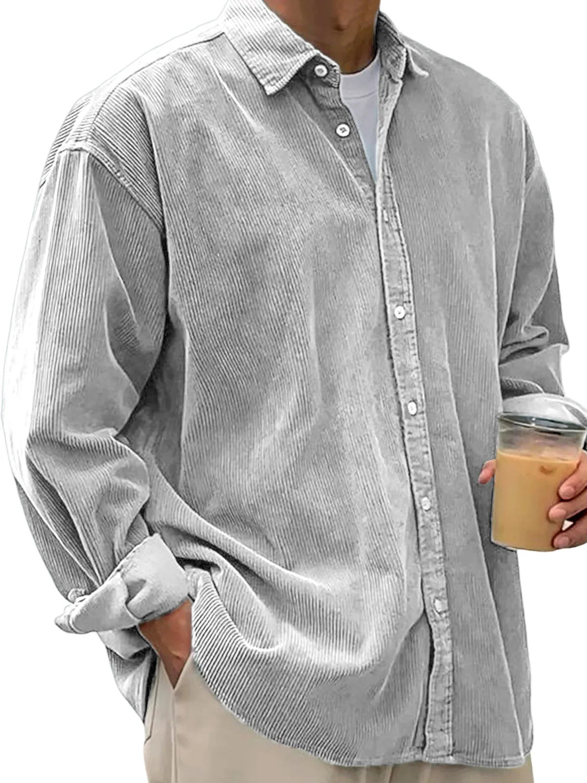 Men's Casual Loose Shirt