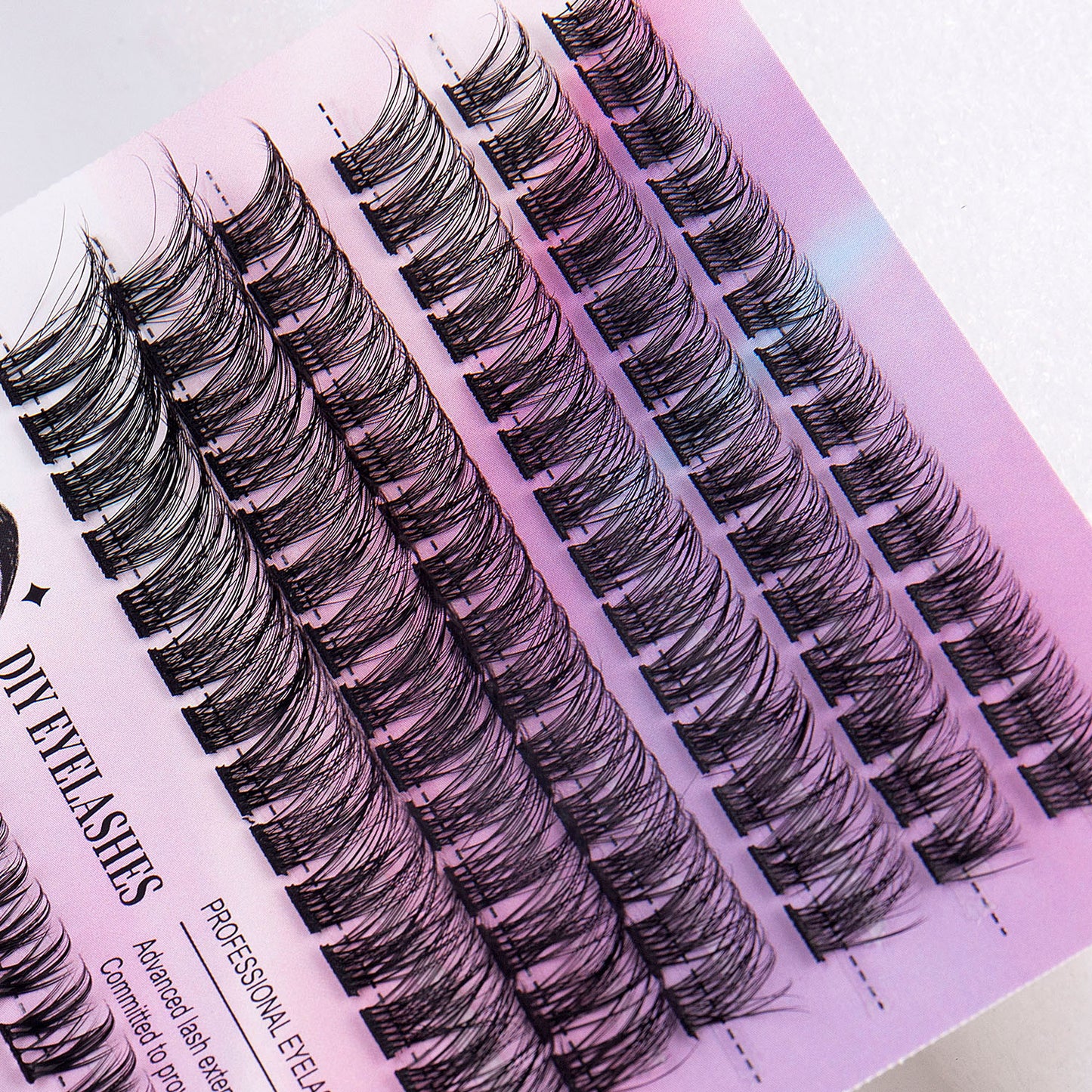 12 Rows Of 150 Segmented Lashes