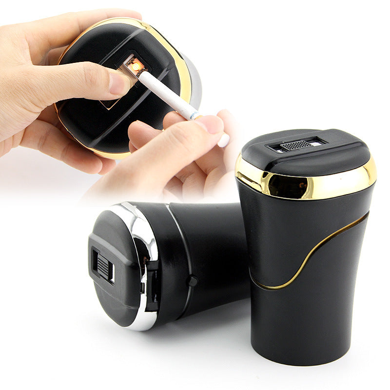 Push-Pull Lighter & Ashtray Accessory