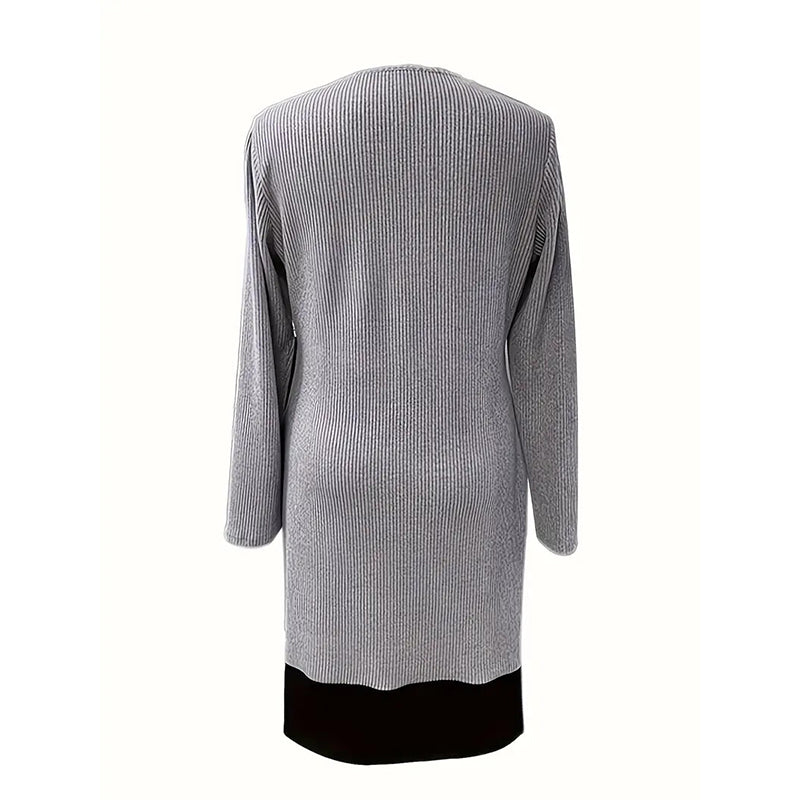 Women's Color-Block Midi Dress