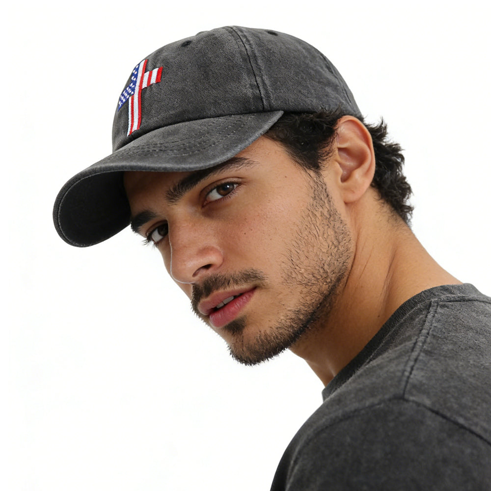 Christian American Flag Hat