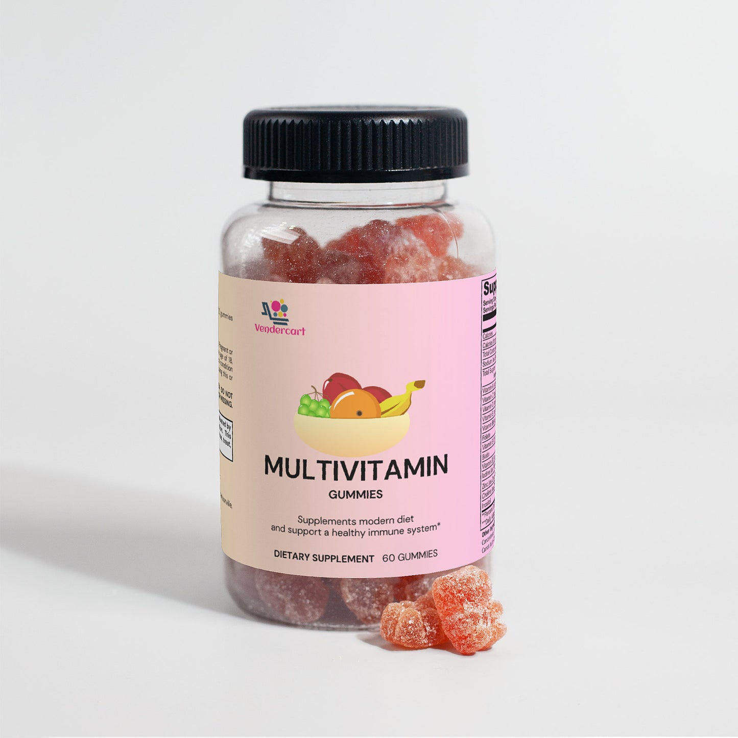 Multivitamin Bear Gummies!, 60 Gummies