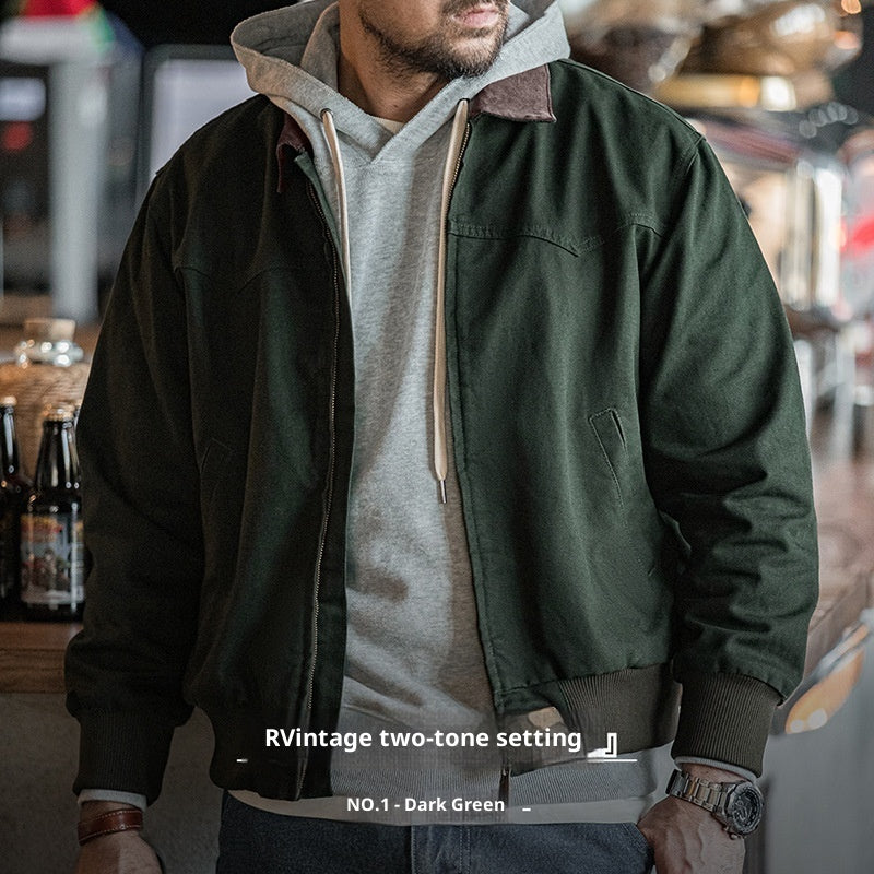 American Retro Heavy Santa Fe Canvas Jacket