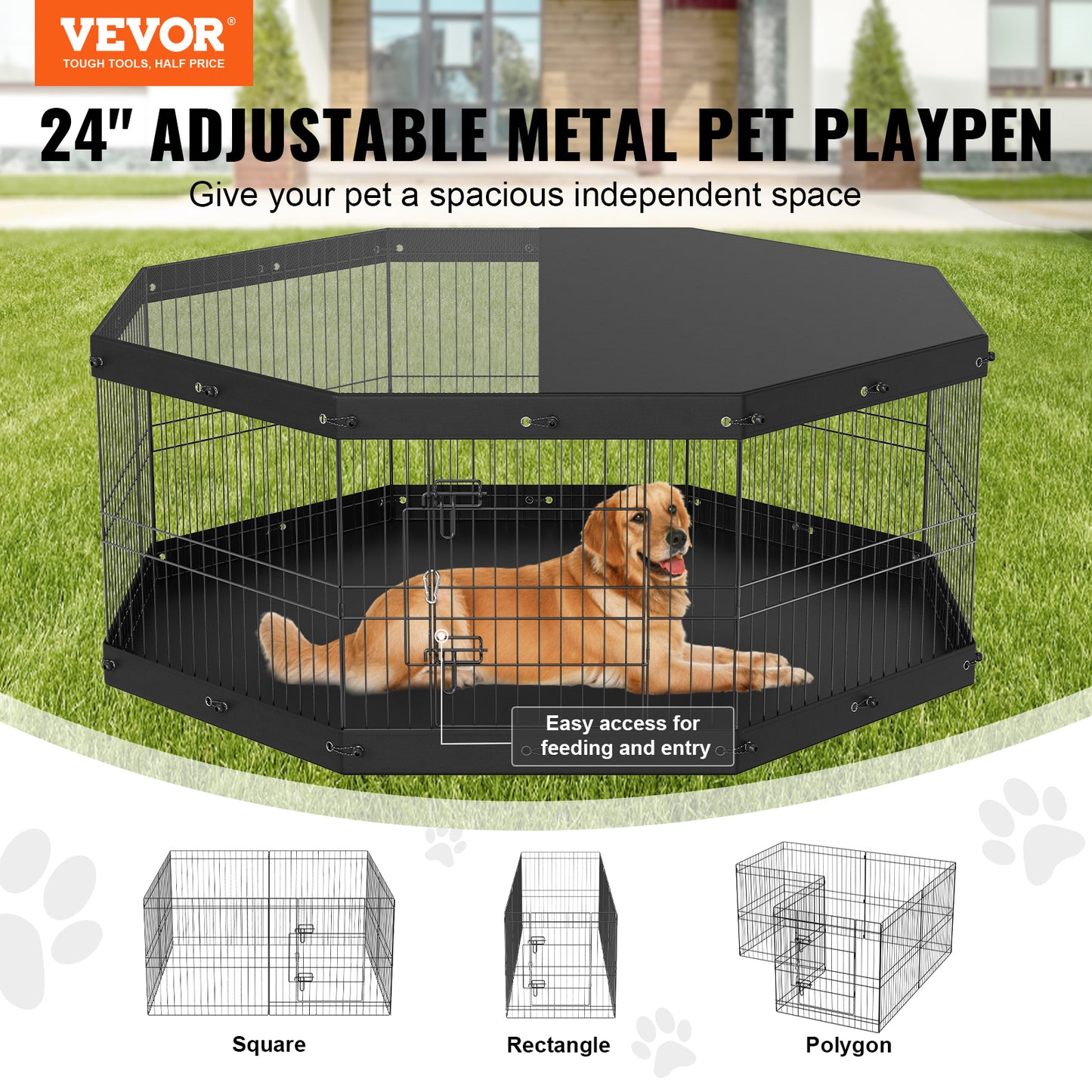 VEVOR - Dog Playpen