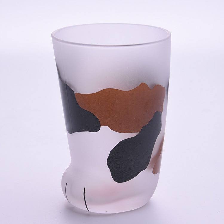 Creative Cute Cat Paws Glass
