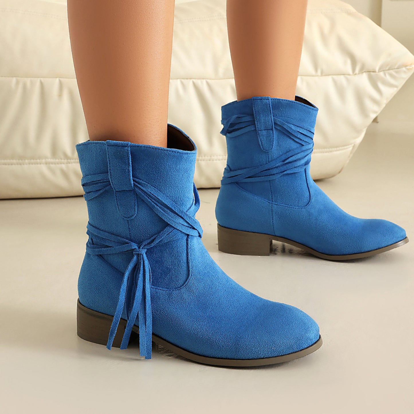 Tassel Casual Ankle Boots