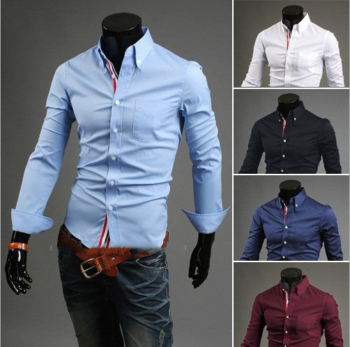 Men's Long-sleeved Shirt
